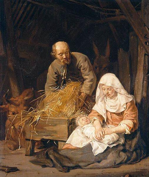 Jan de Bray The Holy Family oil painting image
